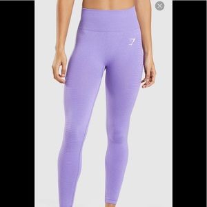Brand new never used gymshark 2.0 vital seamless purple size medium
